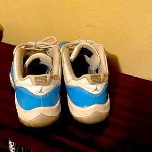 Varsity blue Jordan 11 lows